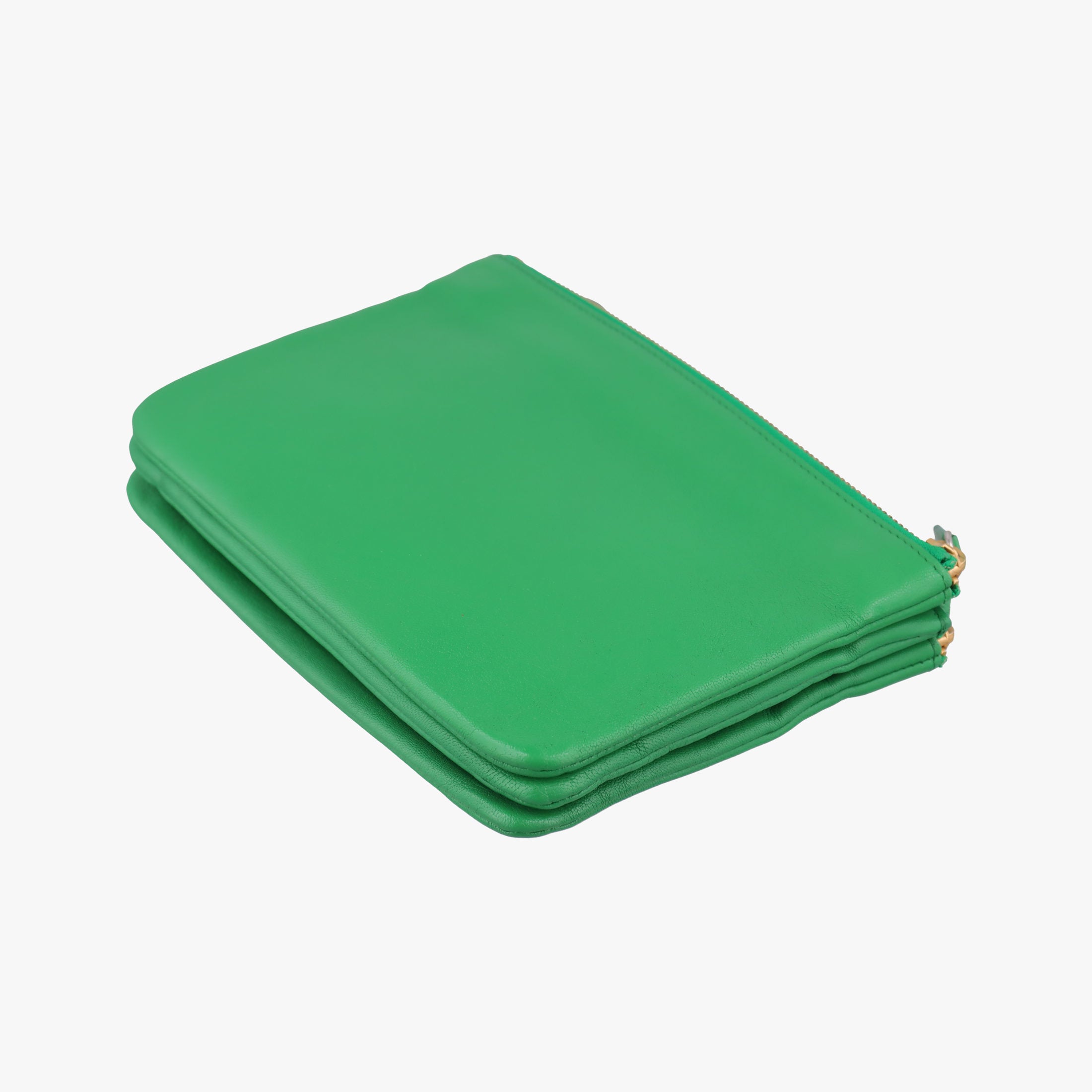 TRIO Green Leather W-U-PA-0124トリオ グリーン レザー W-U-PA-0124