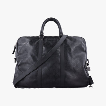 Diamante Black PVC coated canvas×Leather 208463 D015413703ディアマンテ ブラック PVCコーティングキャンバス×レザー 208463 D015413703