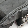 Diamante Black PVC coated canvas×Leather 208463 D015413703ディアマンテ ブラック PVCコーティングキャンバス×レザー 208463 D015413703