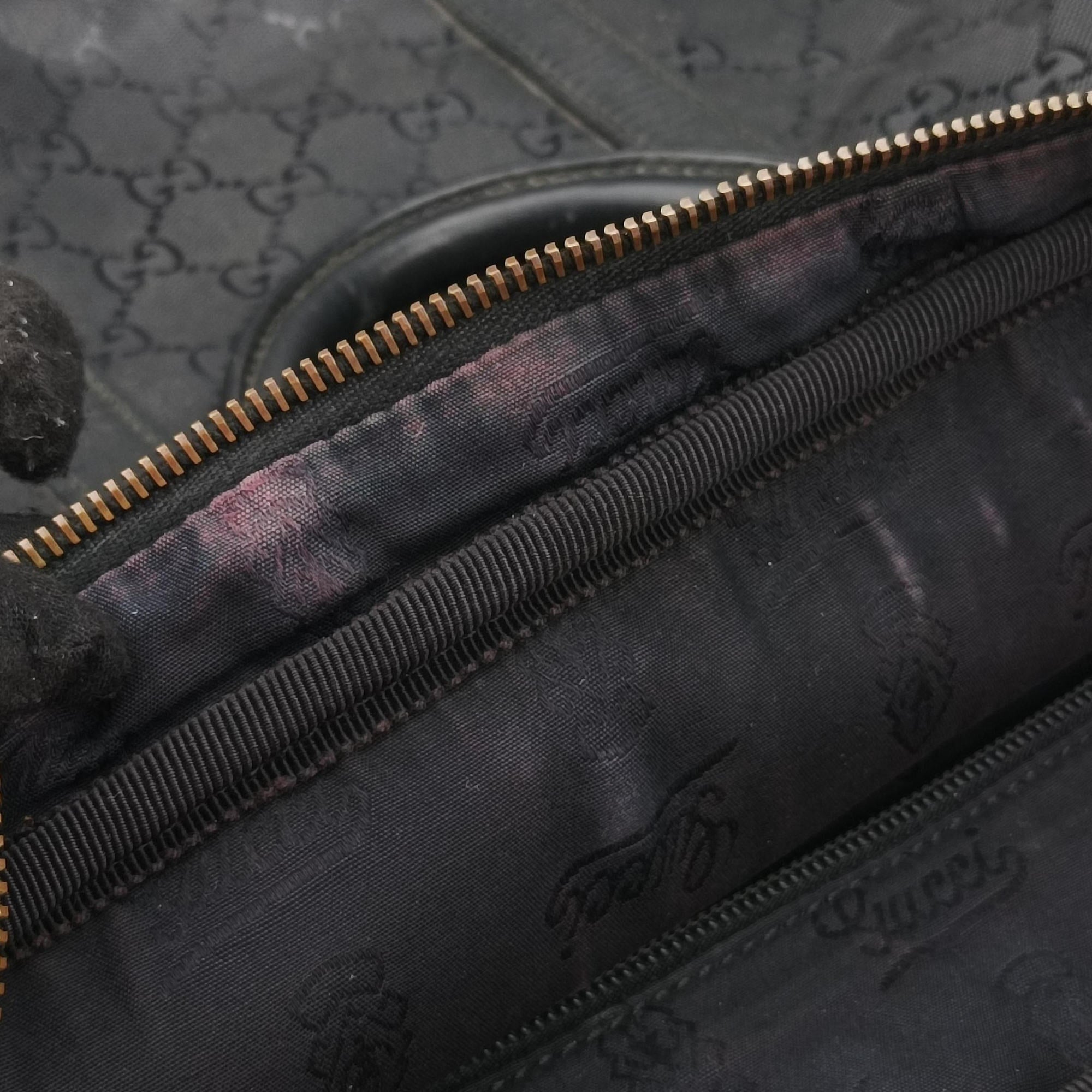 Diamante Black PVC coated canvas×Leather 208463 D015413703ディアマンテ ブラック PVCコーティングキャンバス×レザー 208463 D015413703