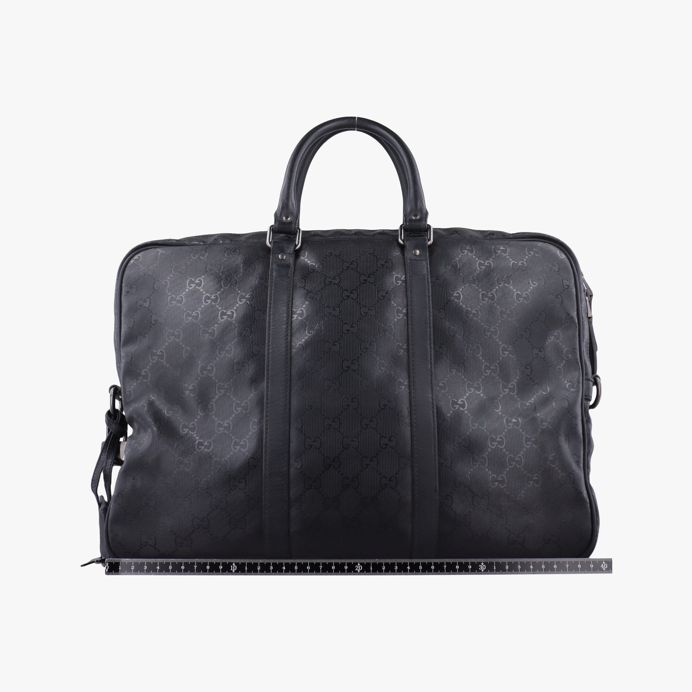 Diamante Black PVC coated canvas×Leather 208463 D015413703ディアマンテ ブラック PVCコーティングキャンバス×レザー 208463 D015413703