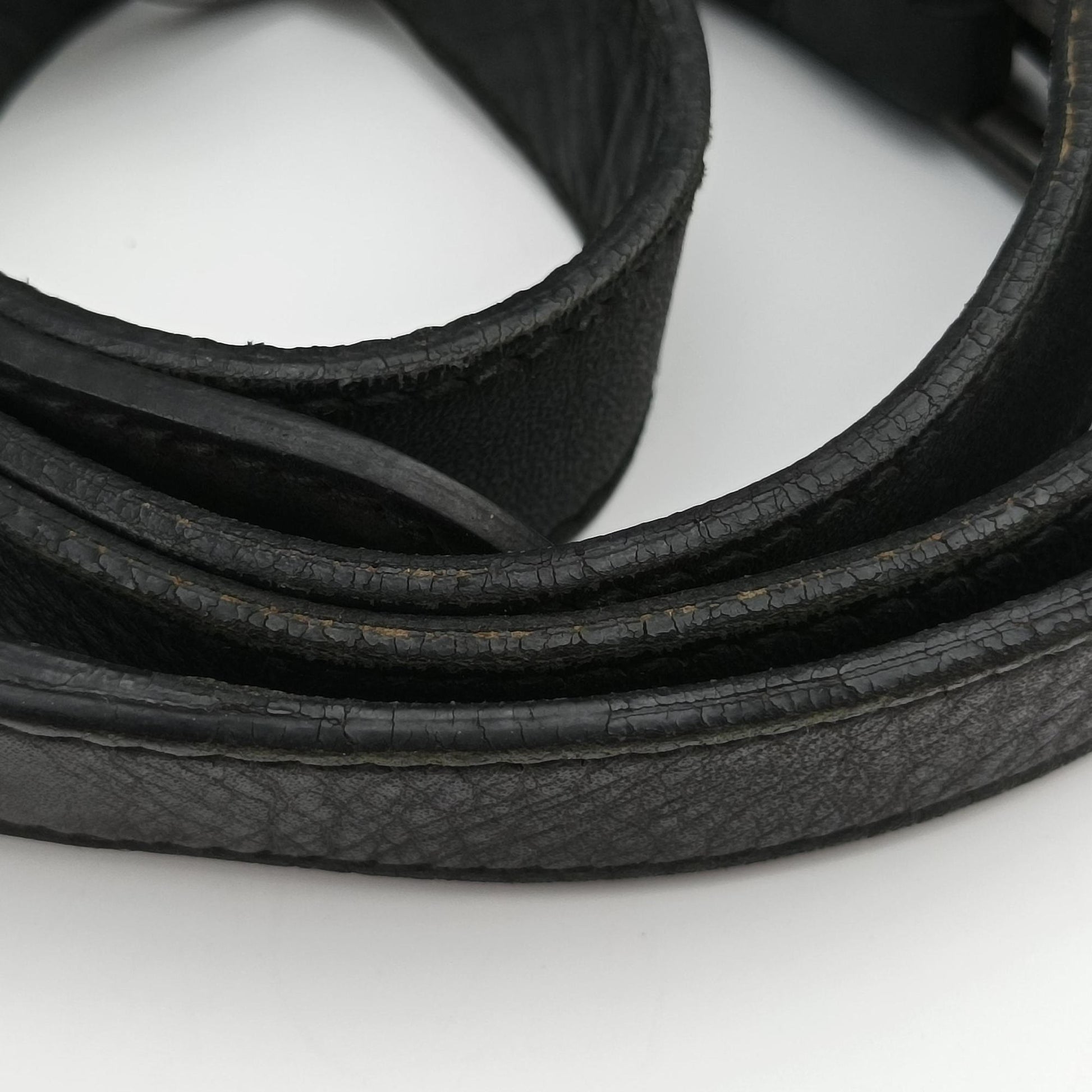 Diamante Black PVC coated canvas×Leather 208463 D015413703ディアマンテ ブラック PVCコーティングキャンバス×レザー 208463 D015413703