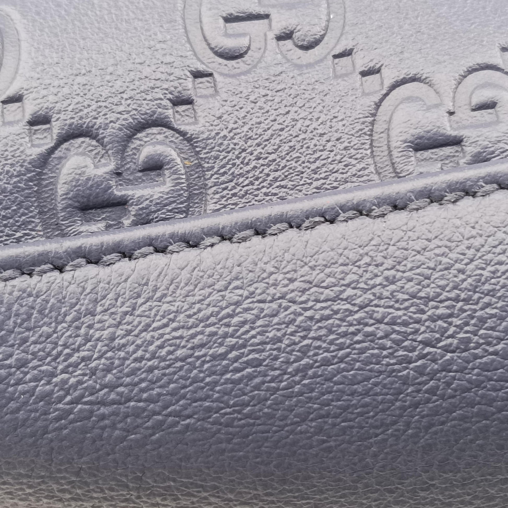 Guccissima GG Imprime Blue Leather 211120 I015246556グッチシマ インプリメ ブルー レザー 211120 I015246556