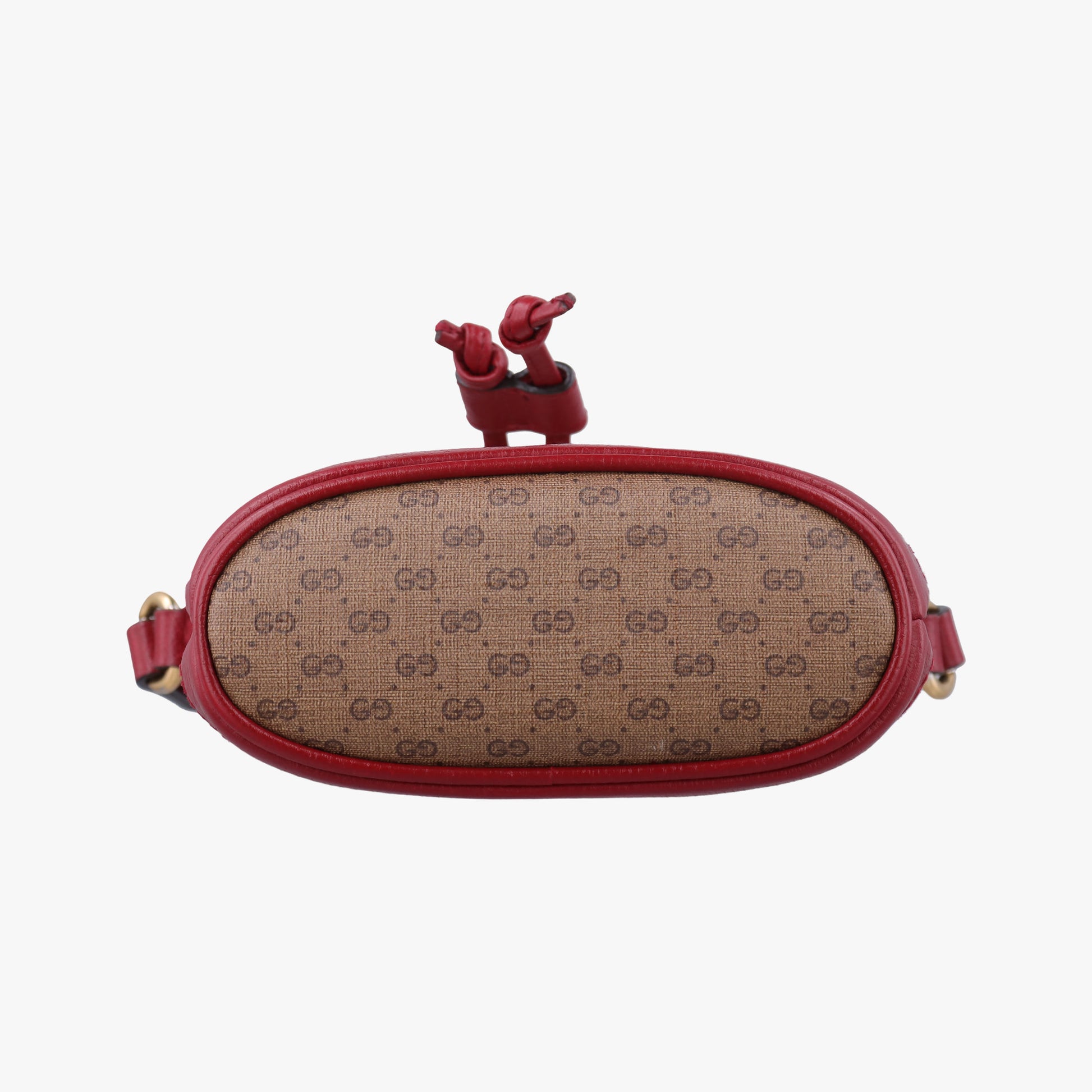 Doraemon collaboration Brown×Red×Multi PVC coated canvas×Leather 647801 G033912944ドラえもんコラボ ブラウン×レッド×マルチ PVCコーティングキャンバス×レザー 647801 G033912944