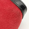 Ophidia Red×Black Suede×Patent 503877 H025787100オフィディア レッド×ブラック スエード×パテント 503877 H025787100