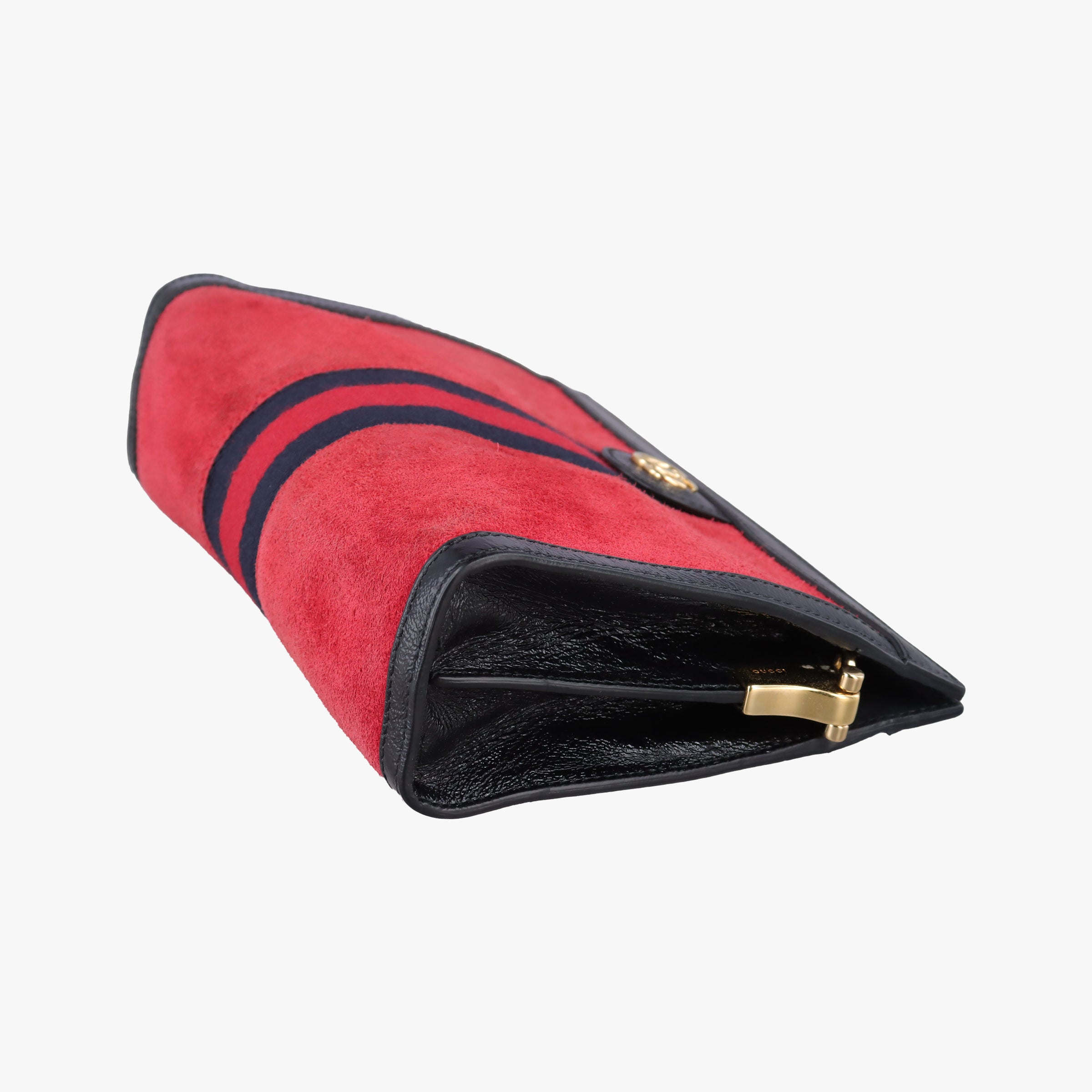 Ophidia Red×Black Suede×Patent 503877 H025787100オフィディア レッド×ブラック スエード×パテント 503877 H025787100