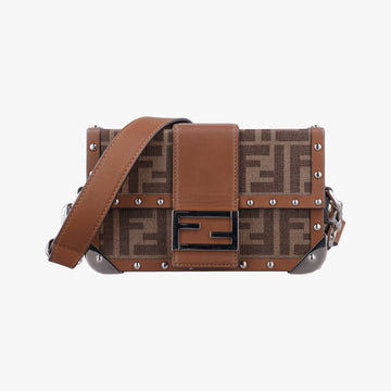 Zucca Trunk Brown PVC coated canvas×Leather 7VA507 7VA507-A8V3 209-0179ズッカ トランク ブラウン PVCコーティングキャンバス×レザー 7VA507 7VA507-A8V3 209-0179