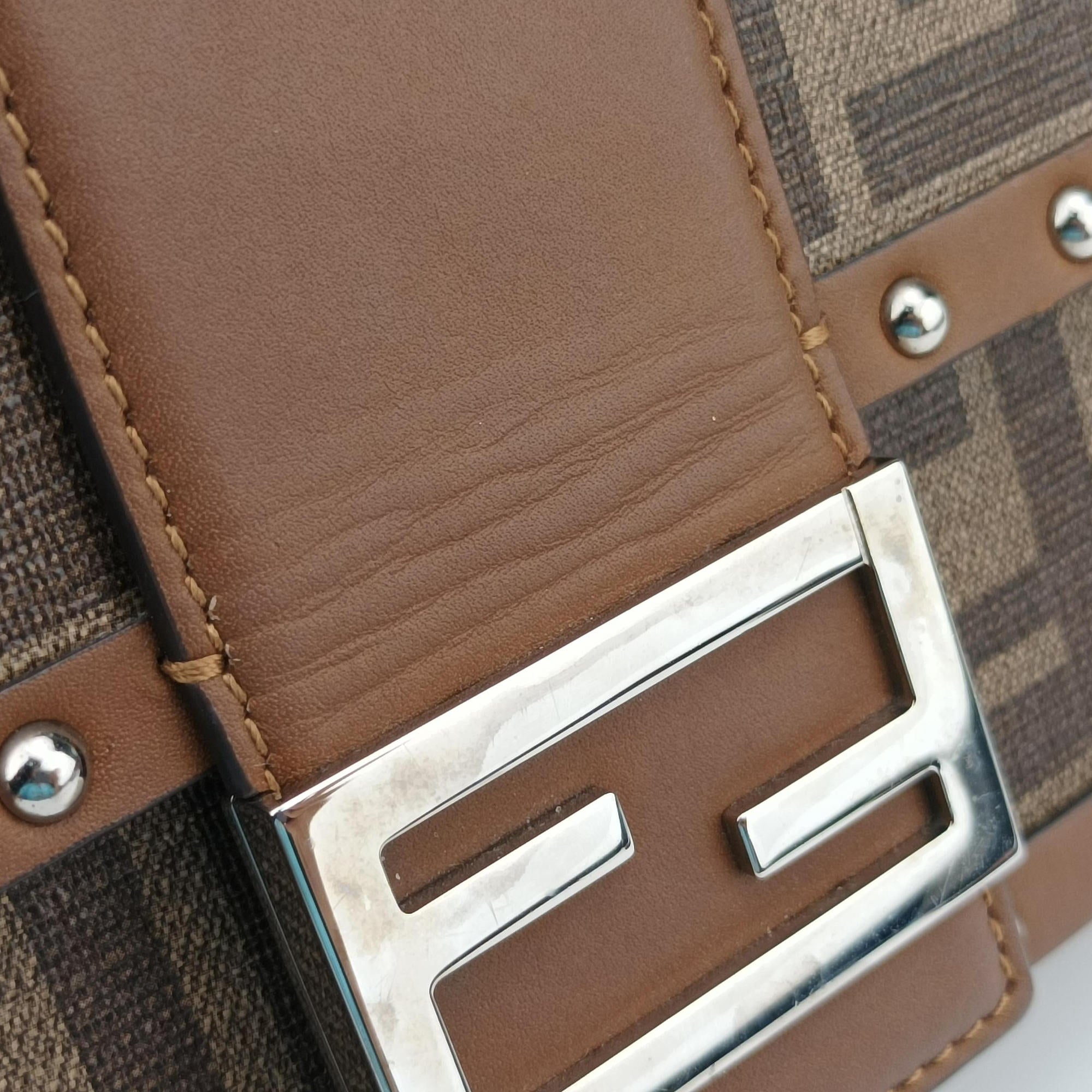 Zucca Trunk Brown PVC coated canvas×Leather 7VA507 7VA507-A8V3 209-0179ズッカ トランク ブラウン PVCコーティングキャンバス×レザー 7VA507 7VA507-A8V3 209-0179