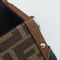 Zucca Trunk Brown PVC coated canvas×Leather 7VA507 7VA507-A8V3 209-0179ズッカ トランク ブラウン PVCコーティングキャンバス×レザー 7VA507 7VA507-A8V3 209-0179