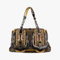 B Bag Brown Velvet × Fur 8BN165 2579-8BN165 VL4.069Bバッグ ブラウン ベルベット × ファー 8BN165 2579-8BN165 VL4.069