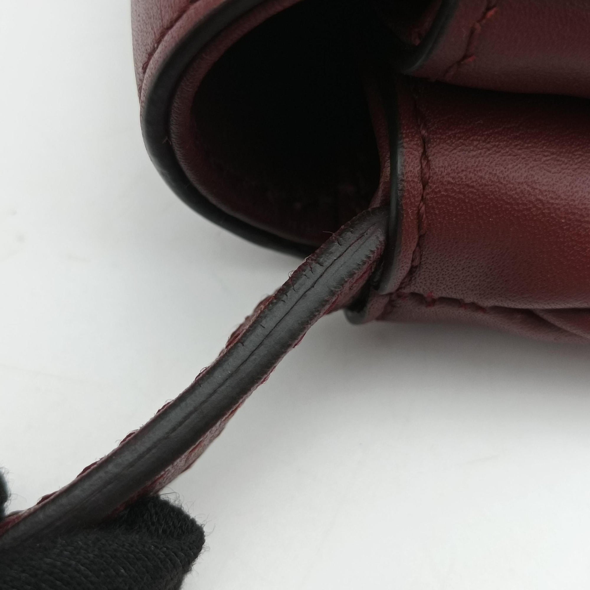 Arli Burgundy Leather 550129 D028198968アリー ワインレッド レザー 550129 D028198968