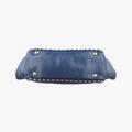 Rockstud Navy Leather Lot number unknownロックスタッズ ネイビー レザー 製番不明