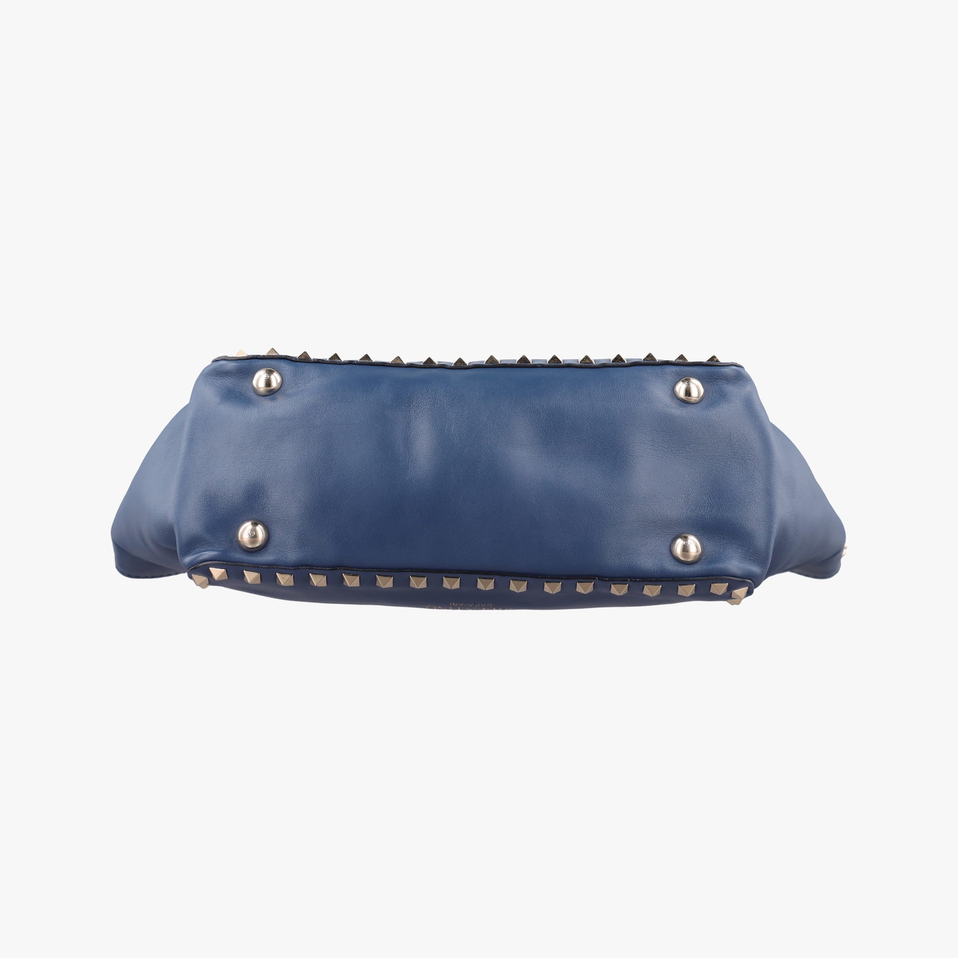 Rockstud Navy Leather Lot number unknownロックスタッズ ネイビー レザー 製番不明