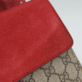 Dionysus beige×red PVC coated canvas×suede 400249 B027425179ディオニュソス ベージュ×レッド PVCコーティングキャンバス×スエード 400249 B027425179