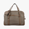 Diamante business Brown PVC coated canvas×Leather 267898 I9323918ディアマンテ ビジネス ブラウン PVCコーティングキャンバス×レザー 267898 I9323918