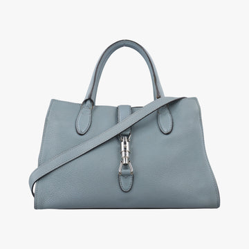 new jackie Blue Leather 365460 D016825924ニュージャッキー ブルー レザー 365460 D016825924