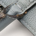 new jackie Blue Leather 365460 D016825924ニュージャッキー ブルー レザー 365460 D016825924