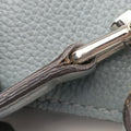 new jackie Blue Leather 365460 D016825924ニュージャッキー ブルー レザー 365460 D016825924