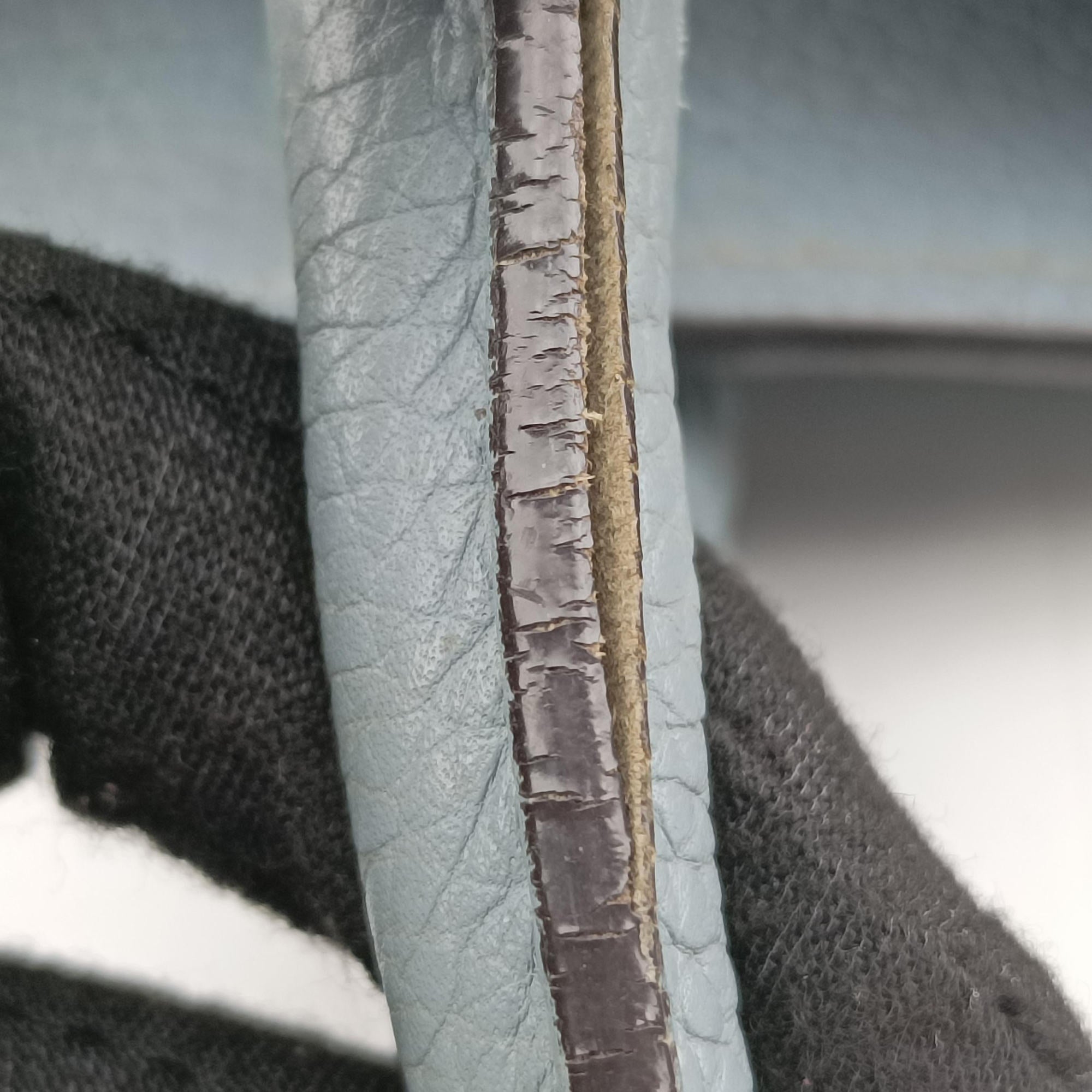 new jackie Blue Leather 365460 D016825924ニュージャッキー ブルー レザー 365460 D016825924