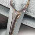 new jackie Blue Leather 365460 D016825924ニュージャッキー ブルー レザー 365460 D016825924