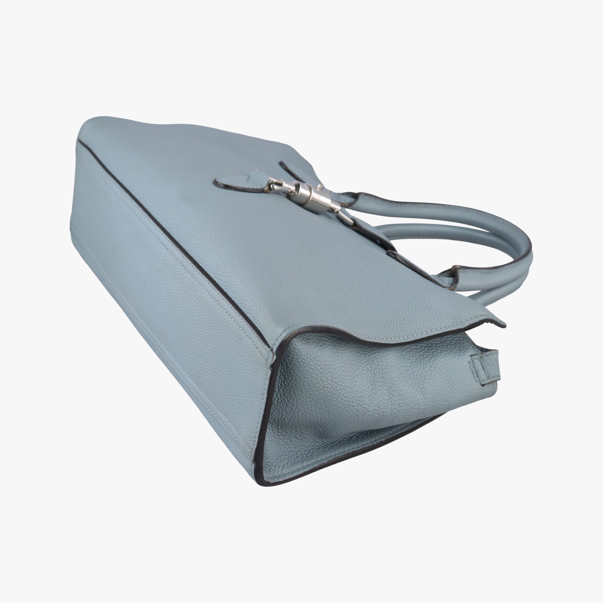 new jackie Blue Leather 365460 D016825924ニュージャッキー ブルー レザー 365460 D016825924