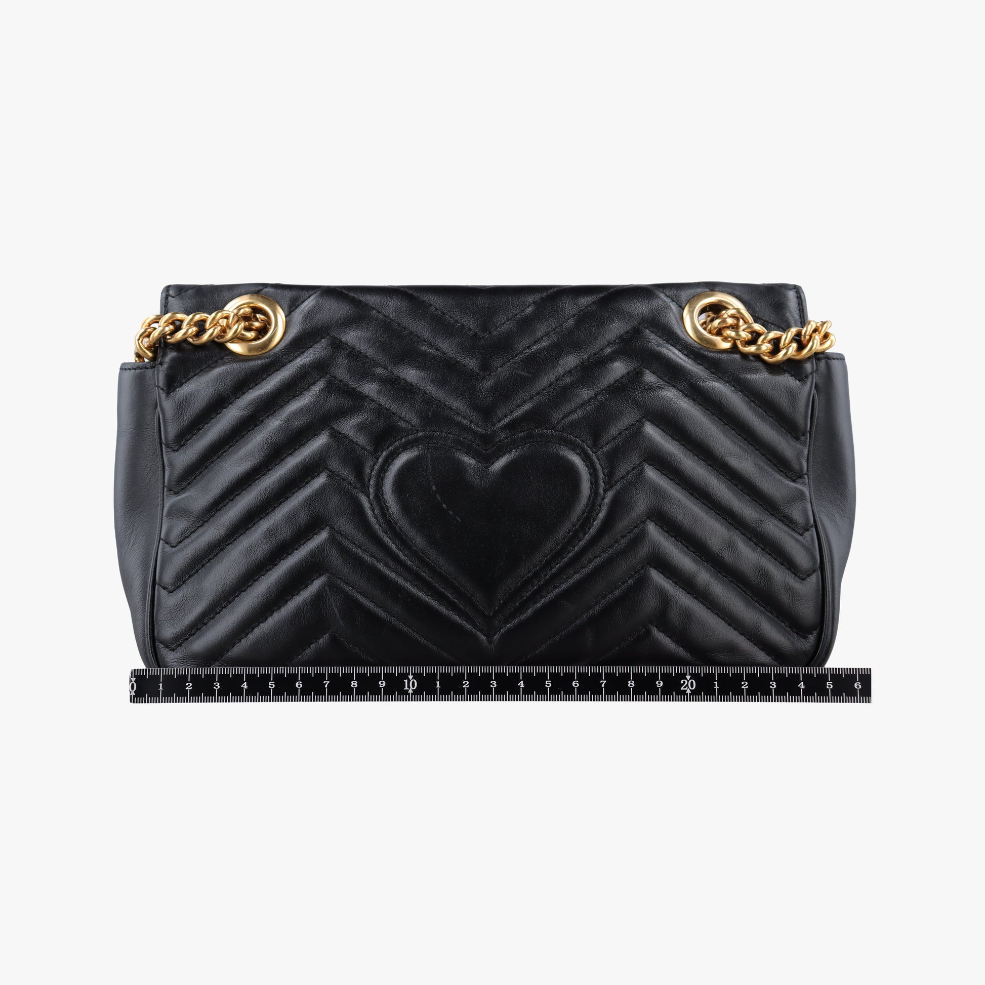 GG Marmont Black Leather 443497 G025889857GGマーモント ブラック レザー 443497 G025889857