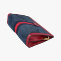 Ophidia Navy×red Suede×leather 503877 H027409795オフィディア ネイビー×レッド スエード×レザー 503877 H027409795