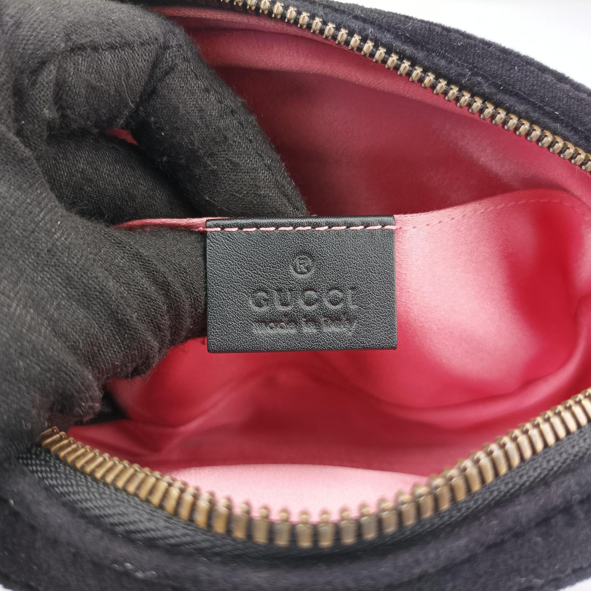 GG Marmont Black velour 476484 I024400266GGマーモント ブラック ベロア 476484 I024400266