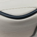 GG Marmont White×navy Leather 443497 H034766400GGマーモント ホワイト×ネイビー レザー 443497 H034766400