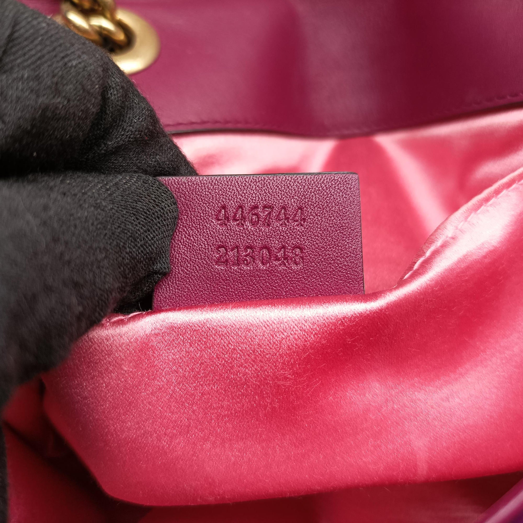 GG Marmont Purple velour 446744 A024986059GGマーモント パープル ベロア 446744 A024986059