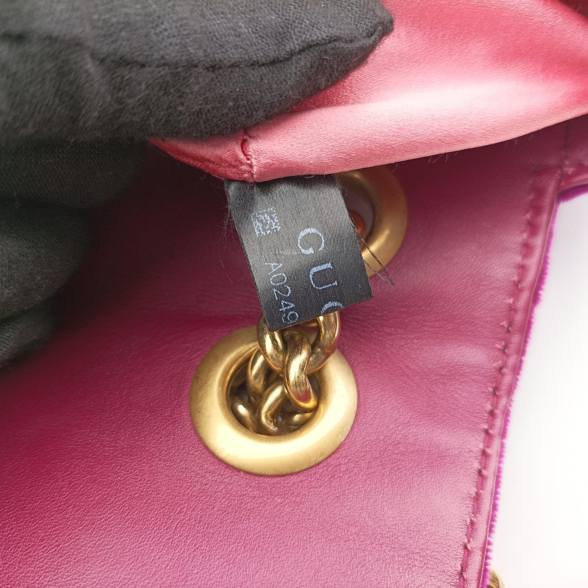 GG Marmont Purple velour 446744 A024986059GGマーモント パープル ベロア 446744 A024986059