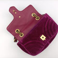 GG Marmont Purple velour 446744 A024986059GGマーモント パープル ベロア 446744 A024986059