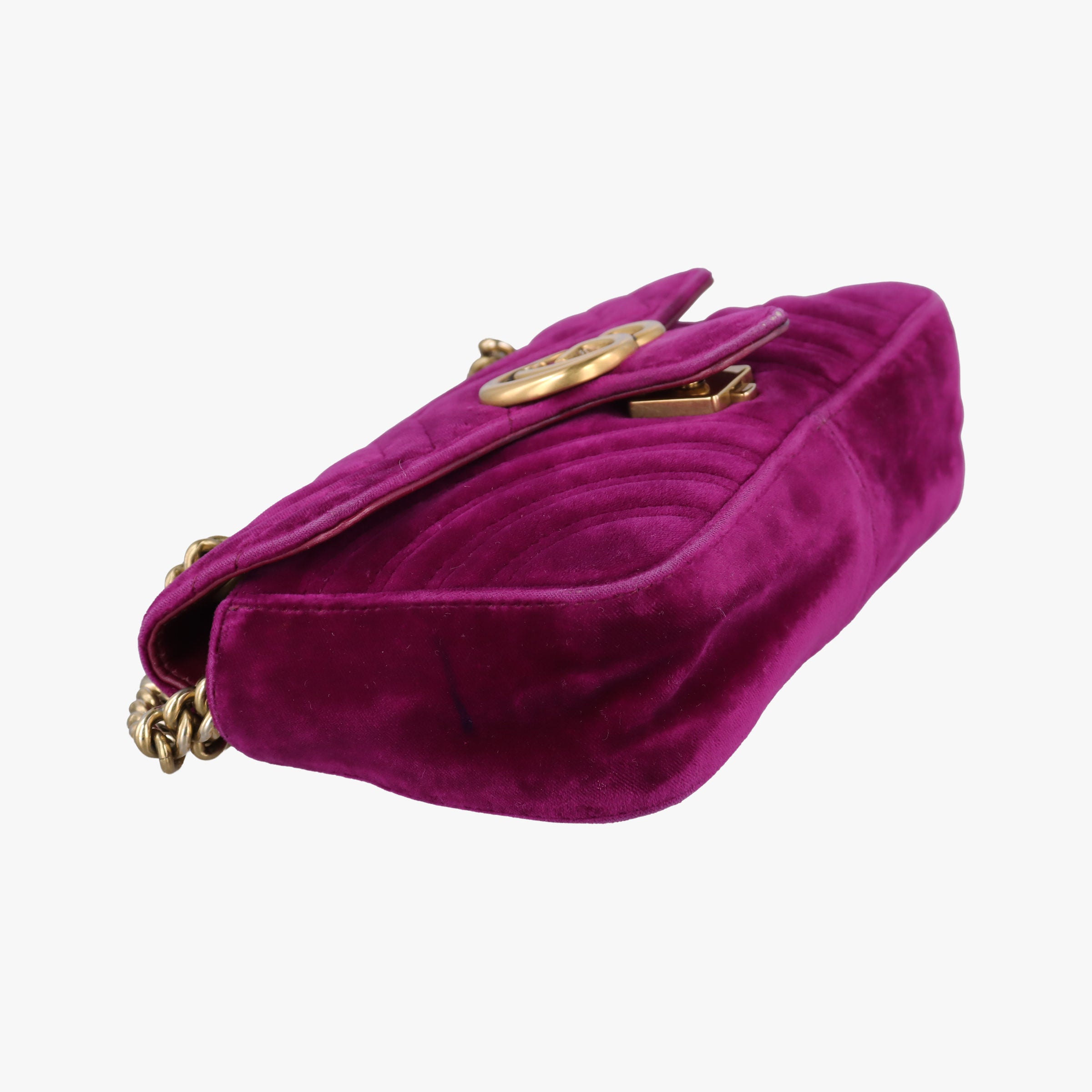 GG Marmont Purple velour 446744 A024986059GGマーモント パープル ベロア 446744 A024986059