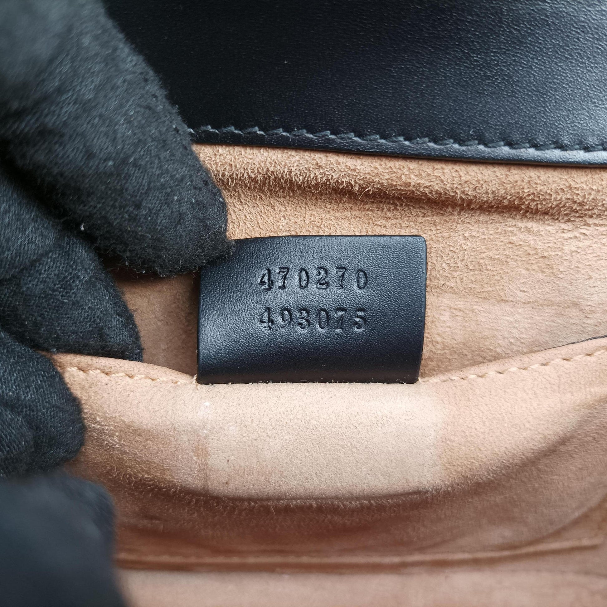 Sylvie Black Leather 470270 H022413199シルヴィ ブラック レザー 470270 H022413199
