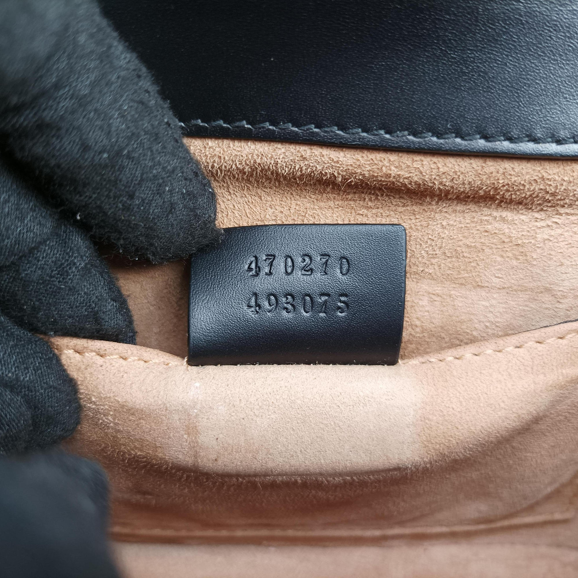 Sylvie Black Leather 470270 H022413199シルヴィ ブラック レザー 470270 H022413199