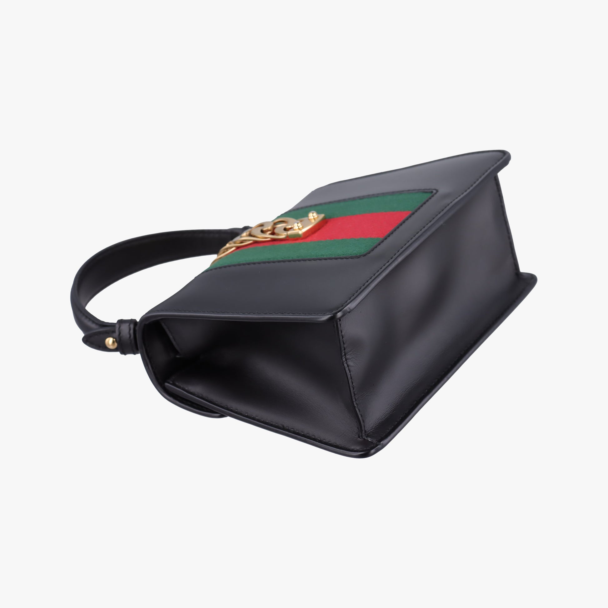 Sylvie Black Leather 470270 H022413199シルヴィ ブラック レザー 470270 H022413199