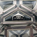 Tempete Gladiator Top Handle Clear × Silver × Black PVC (Vinyl) × Metal Panels ×Rubber Trim タンペート グラディエーター トップハンドル クリア×シルバー×ブラック PVC (ビニール) × メタルパネル × ラバートリム 