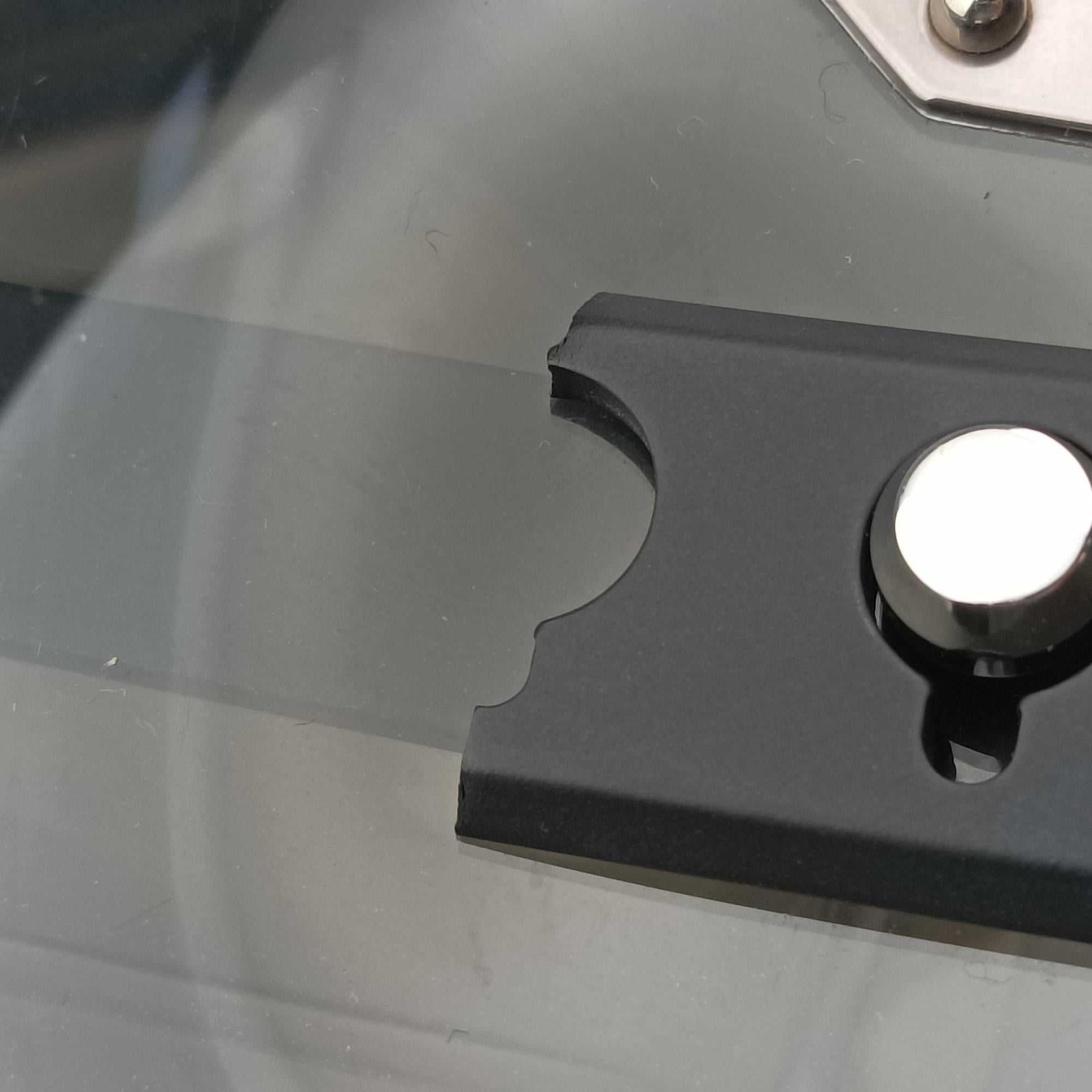 Tempete Gladiator Top Handle Clear × Silver × Black PVC (Vinyl) × Metal Panels ×Rubber Trim タンペート グラディエーター トップハンドル クリア×シルバー×ブラック PVC (ビニール) × メタルパネル × ラバートリム 