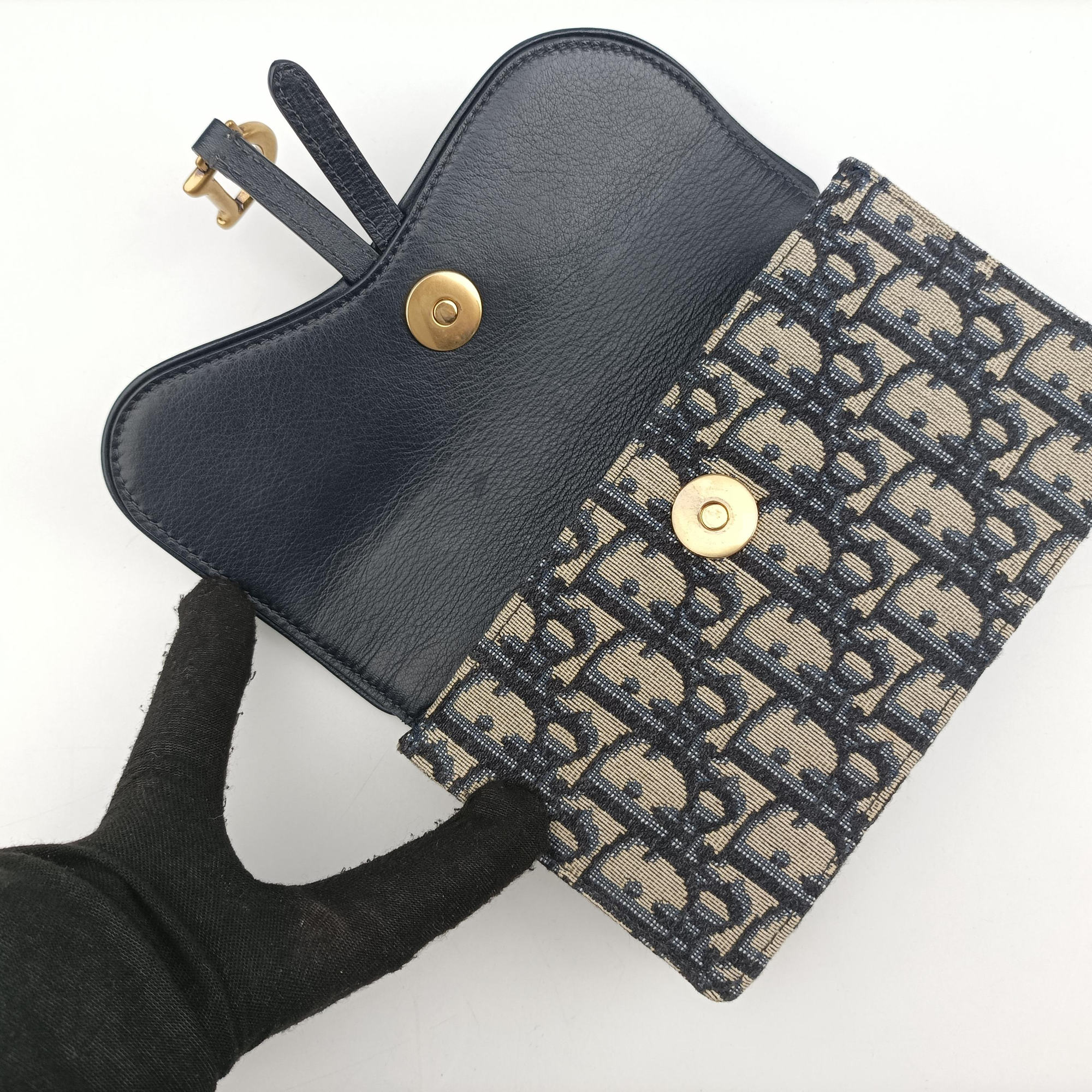 Saddle Navy×Gray jacquard 12-MA1210サドル ネイビー×グレー ジャガード 12-MA1210