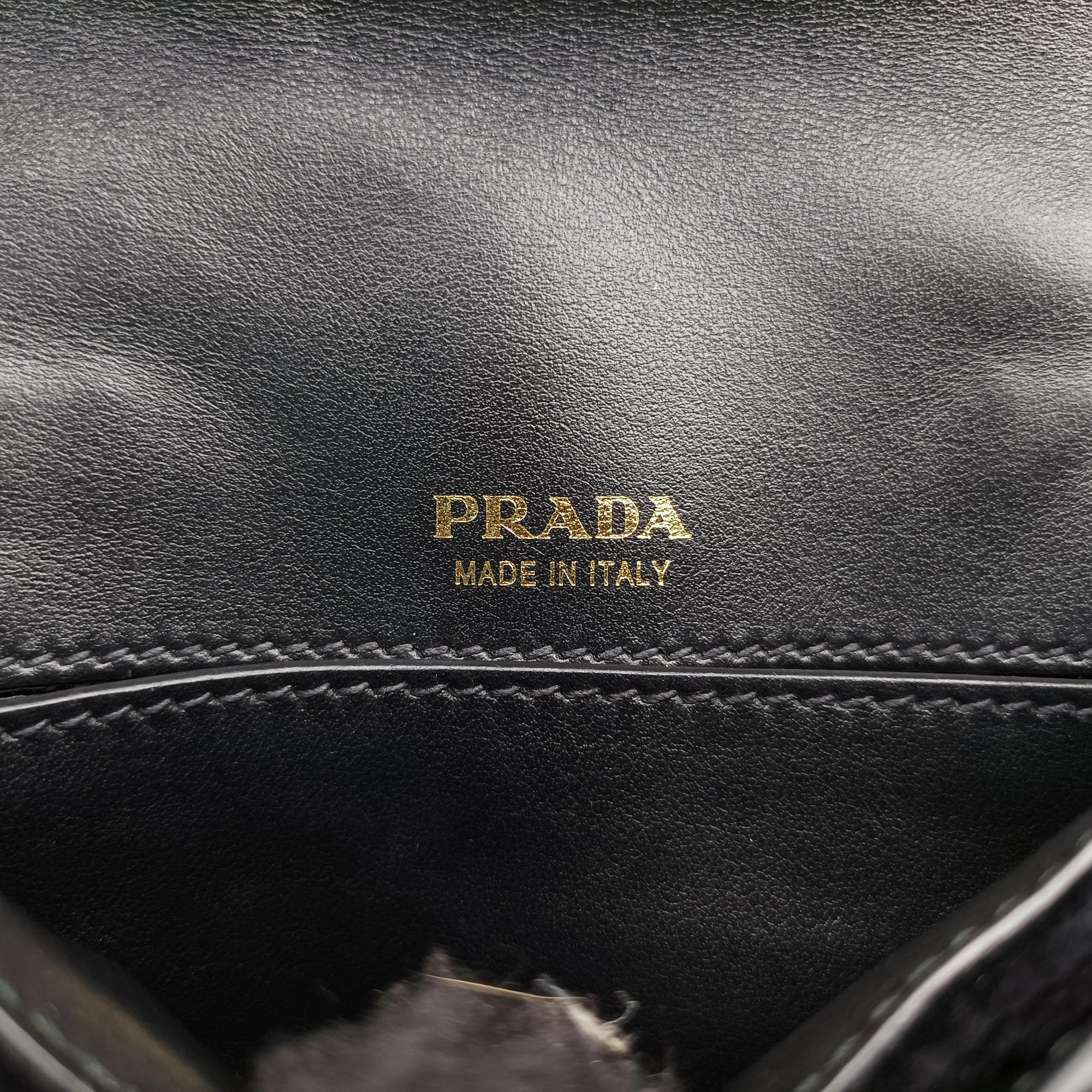 Fringe Charms Black Leather×velour IBL002 180/Iフリンジチャーム ブラック レザー×ベロア IBL002 180/I