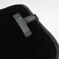 Fringe Charms Black Leather×velour IBL002 180/Iフリンジチャーム ブラック レザー×ベロア IBL002 180/I
