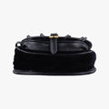 Fringe Charms Black Leather×velour IBL002 180/Iフリンジチャーム ブラック レザー×ベロア IBL002 180/I