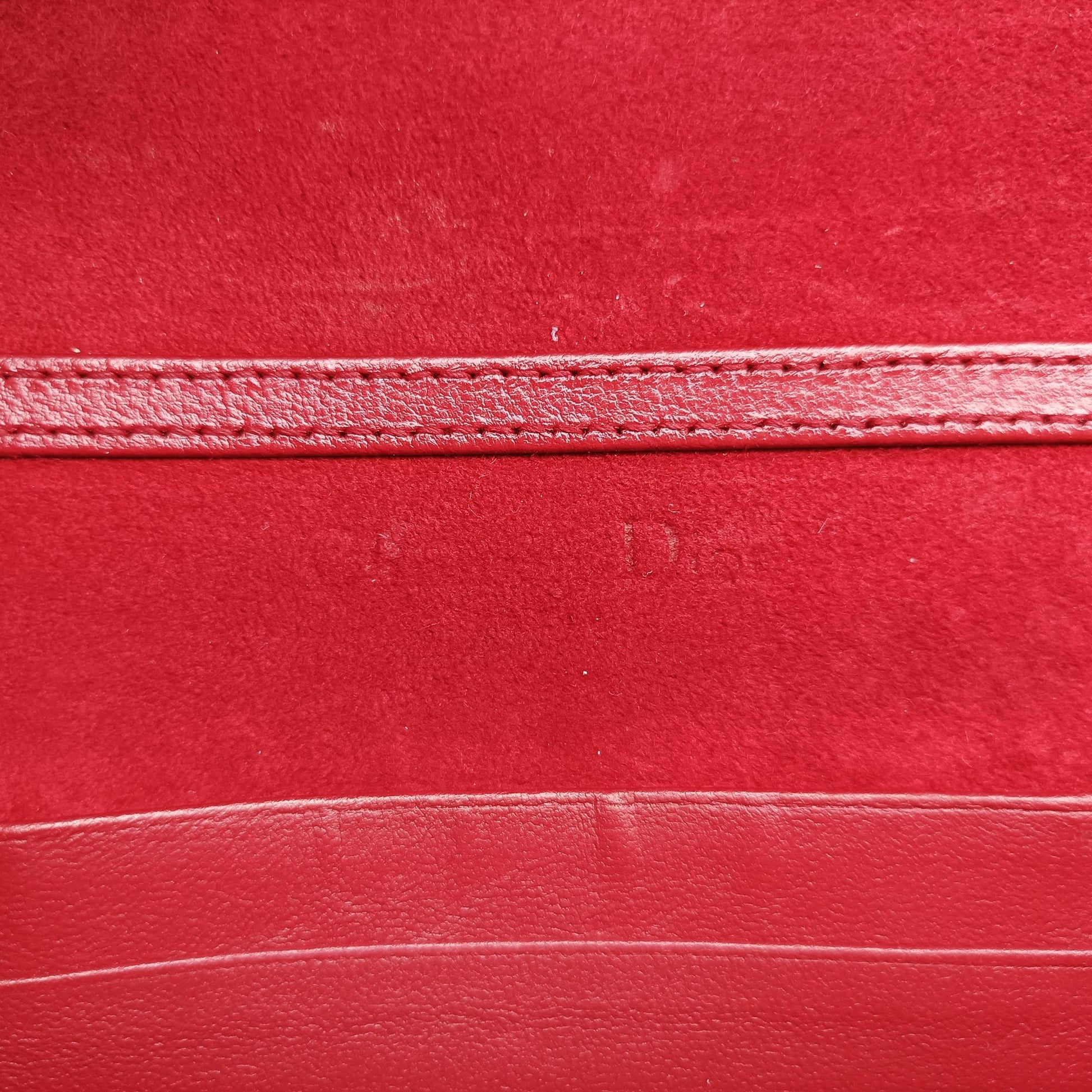 Diorama Red lambskin 08-BO-1127ディオラマ レッド ラムスキン 08-BO-1127