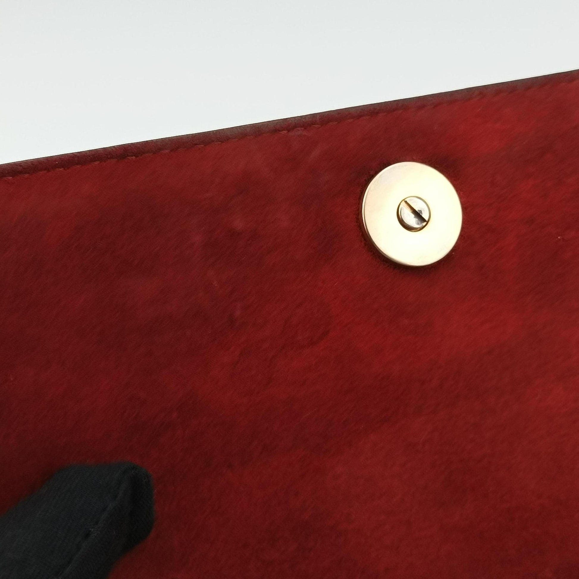 Diorama Red lambskin 08-BO-1127ディオラマ レッド ラムスキン 08-BO-1127