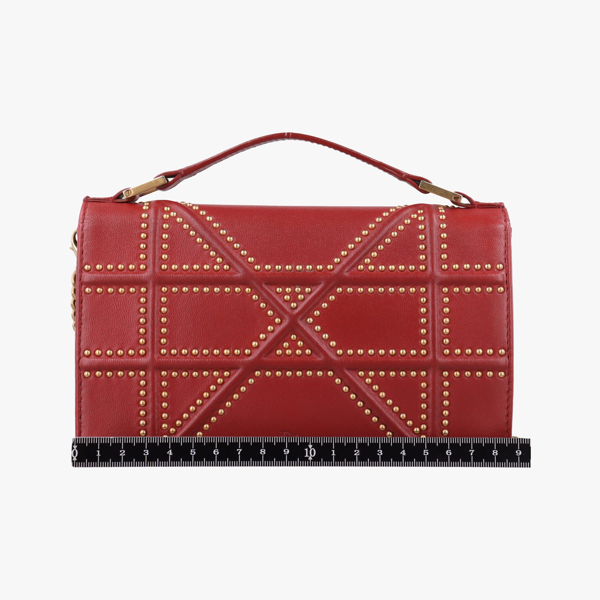 Diorama Red lambskin 08-BO-1127ディオラマ レッド ラムスキン 08-BO-1127
