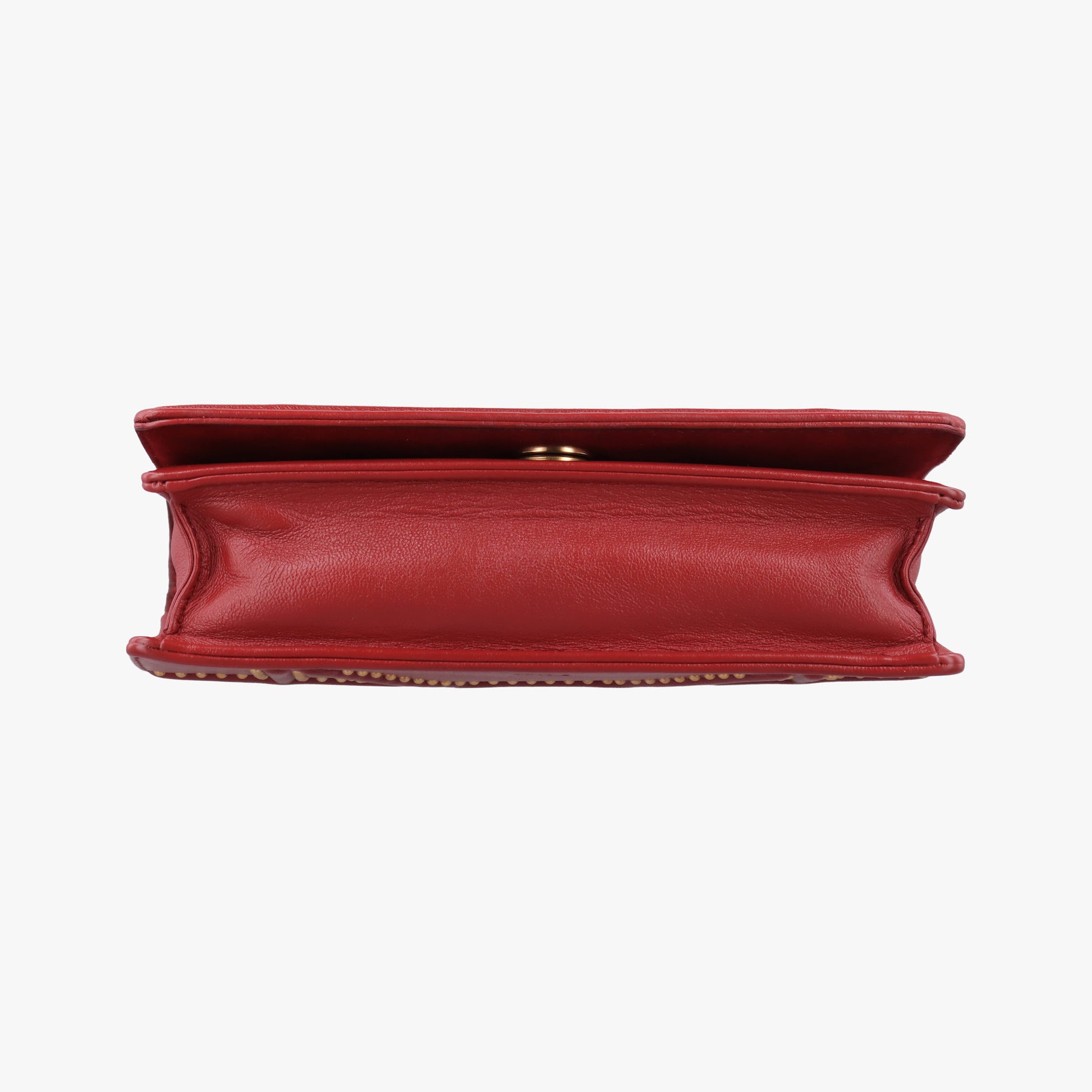 Diorama Red lambskin 08-BO-1127ディオラマ レッド ラムスキン 08-BO-1127