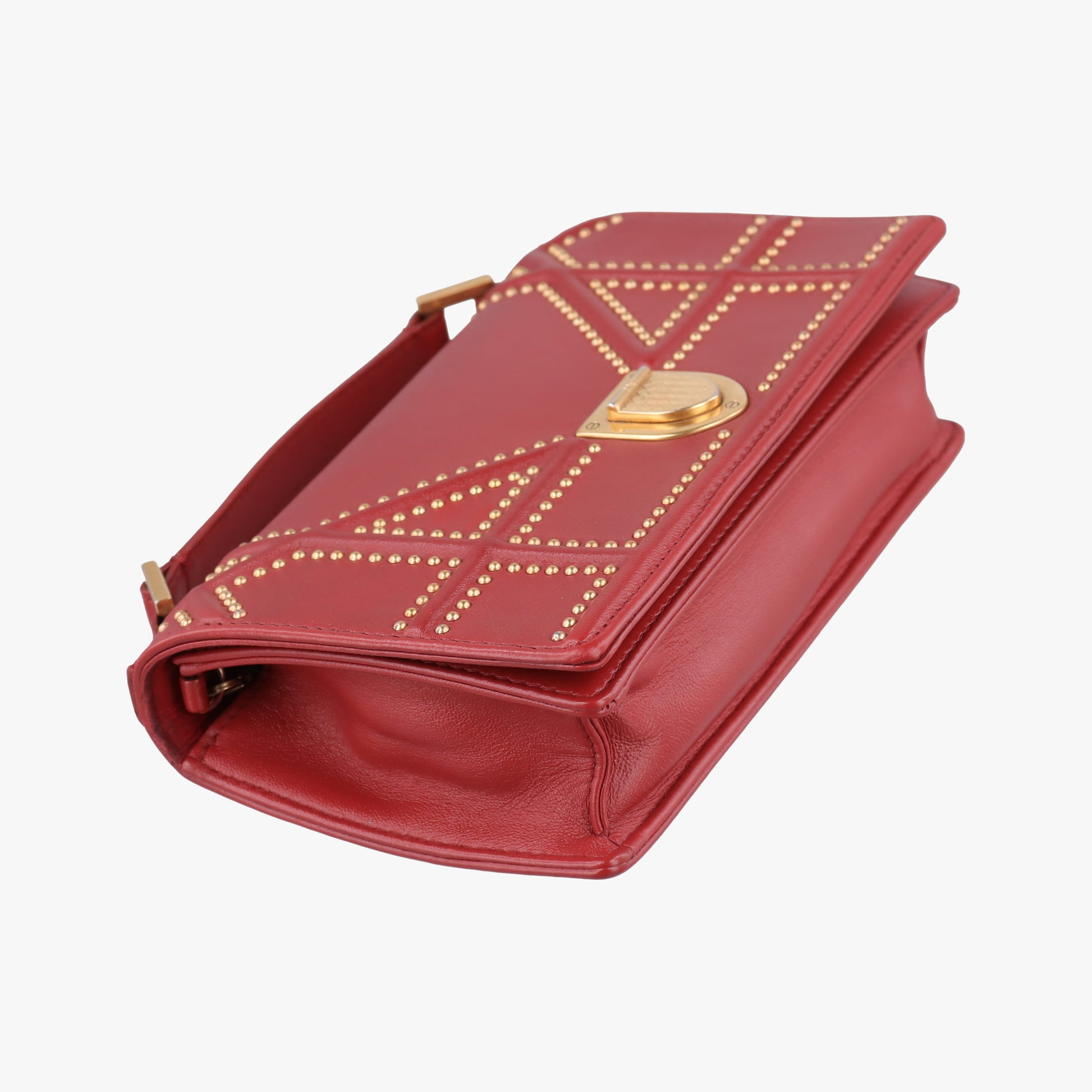 Diorama Red lambskin 08-BO-1127ディオラマ レッド ラムスキン 08-BO-1127