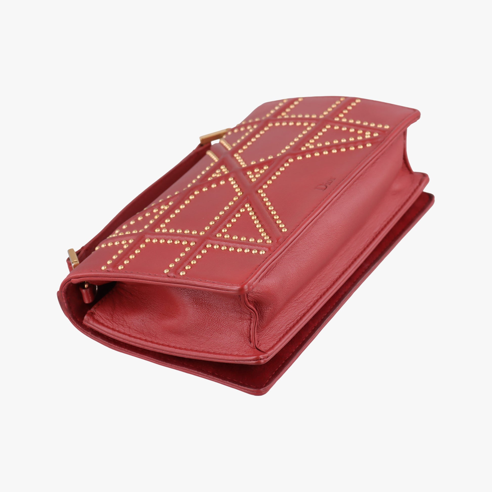 Diorama Red lambskin 08-BO-1127ディオラマ レッド ラムスキン 08-BO-1127