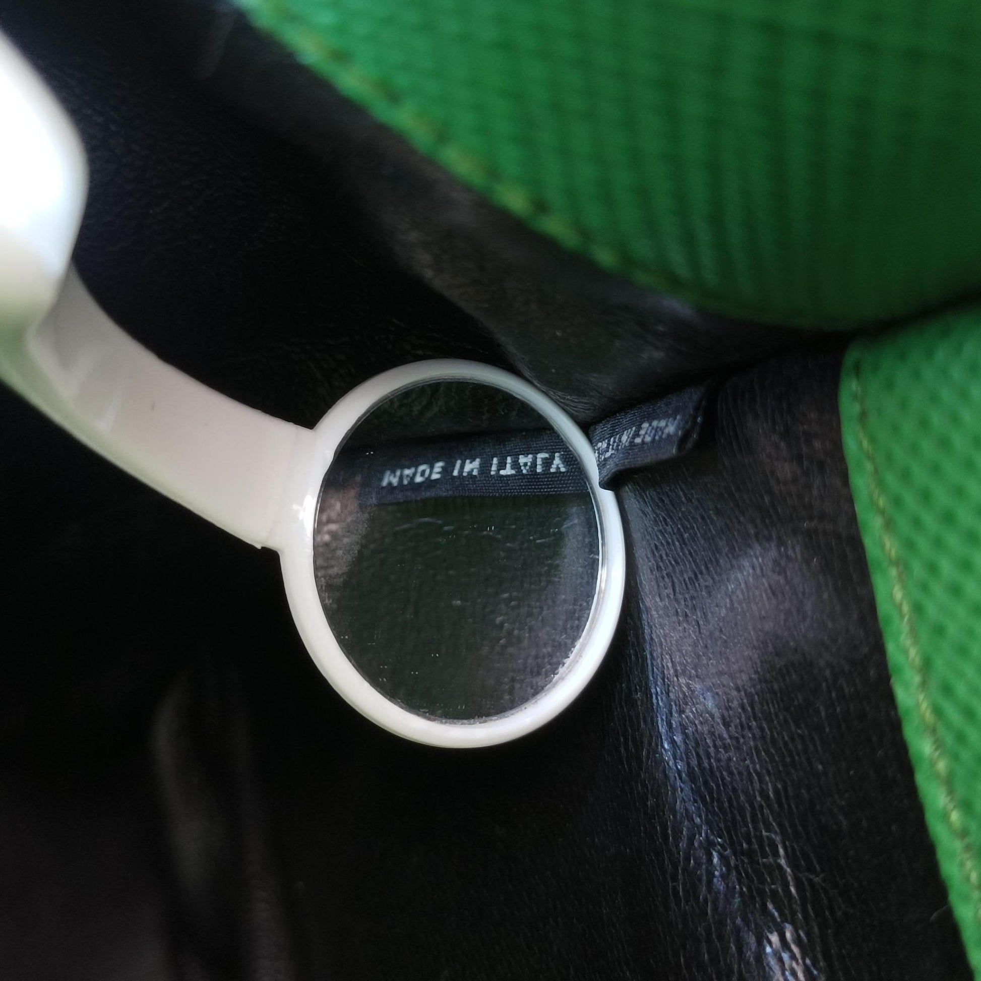 Double Cuir Green SAFFIANO Leather B2756T 14/Dダブル キュイール グリーン サフィアーノレザー B2756T 14/D