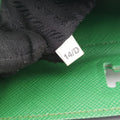 Double Cuir Green SAFFIANO Leather B2756T 14/Dダブル キュイール グリーン サフィアーノレザー B2756T 14/D